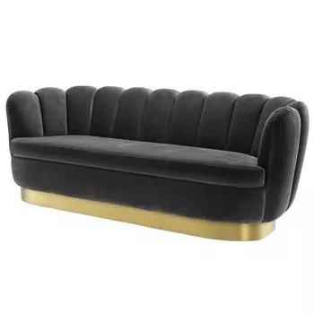 Диван Eichholtz Sofa Mirage dark grey