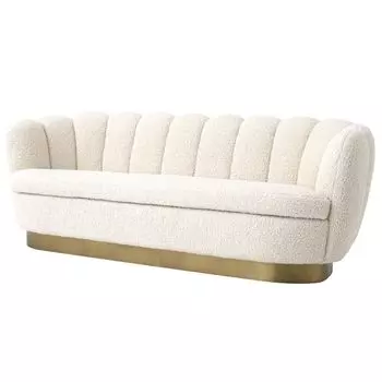 Диван Eichholtz Sofa Mirage faux shearling