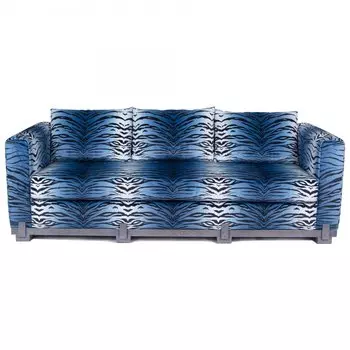 Диван Ida Sofa Blue Tiger