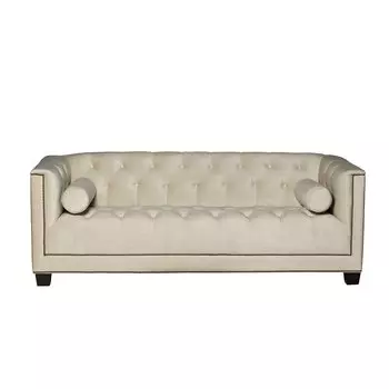 Диван Modern Velvet Tuxedo Sofa