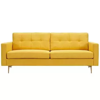 Диван Papaya Yellow Greta Sofa Диван желтая шерсть