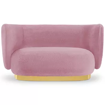 Диван с обивкой из искусственного меха Ambrose Soft Sofa