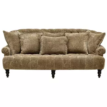 Диван с подушками Gould Sofa Коричневый