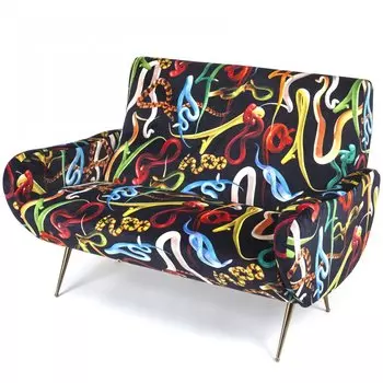 Диван Seletti Sofa Two Seater Snakes