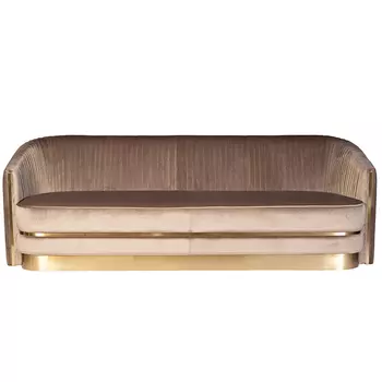 Диван трехместный велюр Bolger sofa three-seater velvet