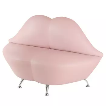 Диван в форме губ Pink Lips