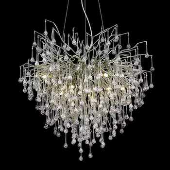 Дизайнерская люстра Freezing Rain Small Никель