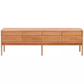 Длинная деревянная консоль с ящиками Espen Wooden Console