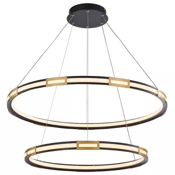 Двойная кольцевая светодиодная люстра Range