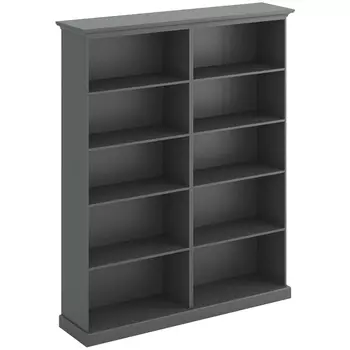 Двойной стеллаж серый Percent Rack Grey
