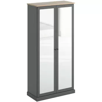 Двухдверный шкаф с зеркальными дверцами Percent Closet