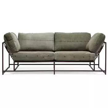 Двухместный диван Olive Military Two Seat Sofa