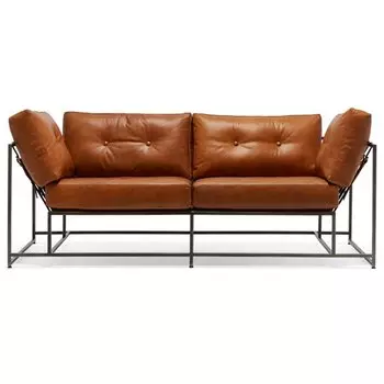 Двухместный диван Two Seat Encounter Leather Sofa