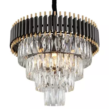 Empire Black Chandelier Crystal D 54