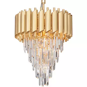 Empire Gold Chandelier Crystal D 50