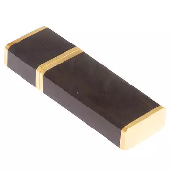 Флешка на 32 гб из натурального камня Обсидиан Черный Stone Flash Drive