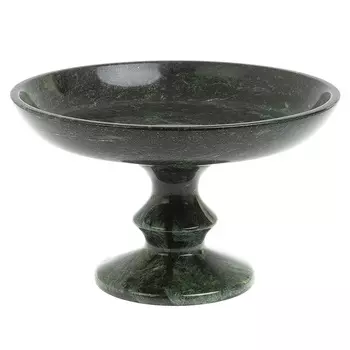 Фруктовница большая из натурального камня Змеевик Шабровский Natural Stone Fruit Bowls