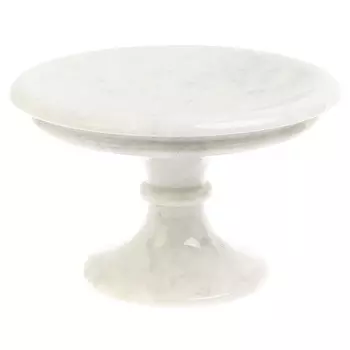 Фруктовница средняя из натурального камня Мрамор Белый Natural Stone Fruit Bowls