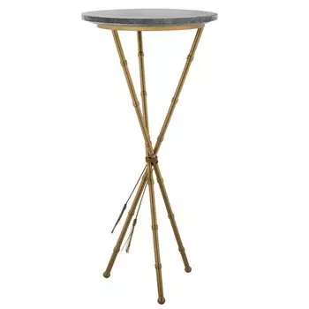 Green Stingray Skin Side Tables Gray