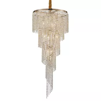 Хрустальная люстра Crystal Art Bronze D45 см