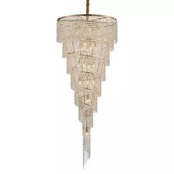 Хрустальная люстра Crystal Art Bronze D70 см