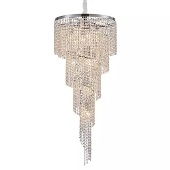 Хрустальная люстра Crystal Art Nickel D45 см
