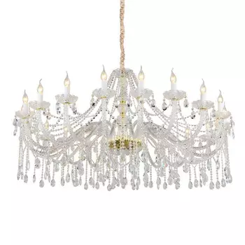 Хрустальная Люстра Crystal Feathers Золотая