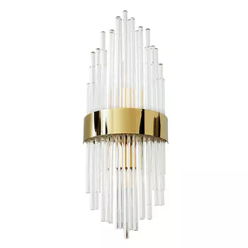 Хрустальное бра Flutes Gold