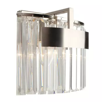 Хрустальное бра Harmonica Никель