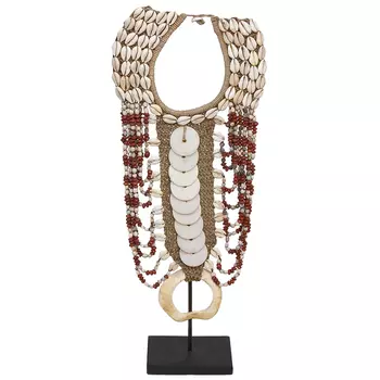 Этническое ожерелье из ракушек Aboriginal Long Discs Necklace