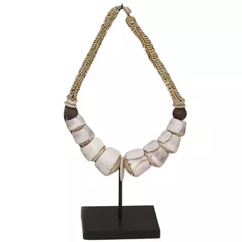 Этническое украшение пояс из ракушек на подставке Aboriginal Shell Belt