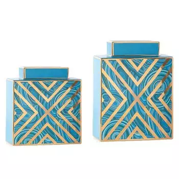 Jonathan Adler MALACHITE X VASE