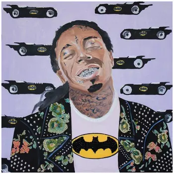 Картина “Batmobile Weezy with Gucci Leather Jacket”