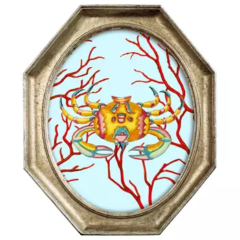 Картина Crab in Coral