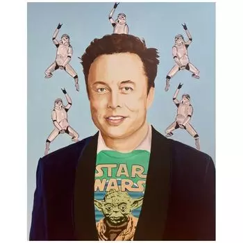 Картина Elon Musk