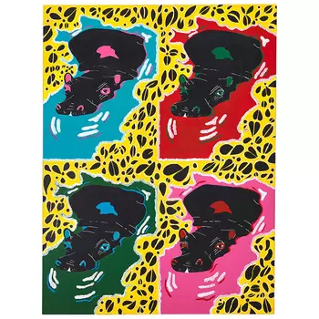 Картина Four Hippos