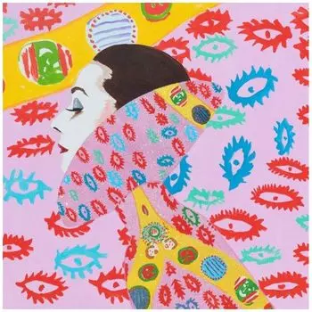 Картина She Dreamed of Kusama
