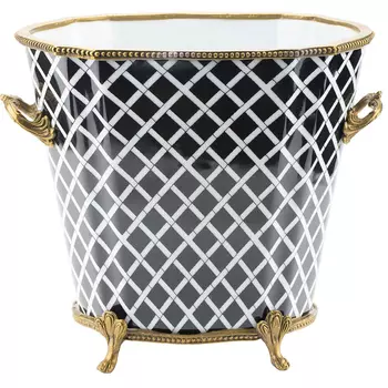 Кашпо Golden handles