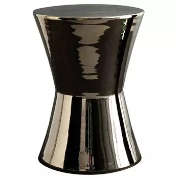 Керамический табурет Silvered Stool - Cone