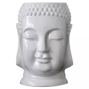 Керамический табурет White buddha