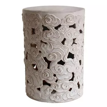 Керамический табурет White Clouds