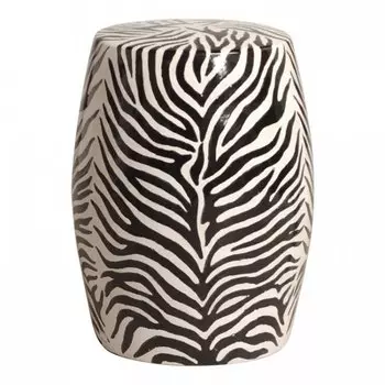 Керамический табурет Zebra