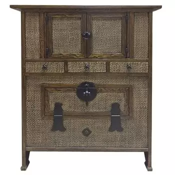 Китайский Комод из массива павловнии CHINESE BAMBOO