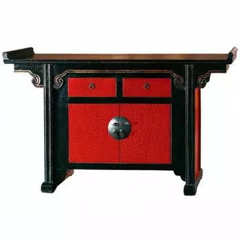 Китайский комод Red-black chest