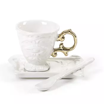 Кофейная пара Seletti I-Coffee Gold