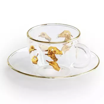 Кофейная пара Seletti Lipsticks