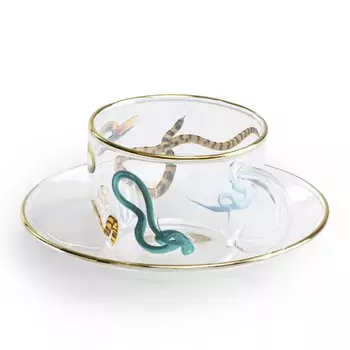 Кофейная пара Seletti Snakes