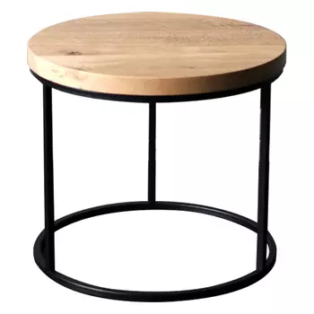 Кофейный стол Aston Industrial Metal Rust Coffee Table