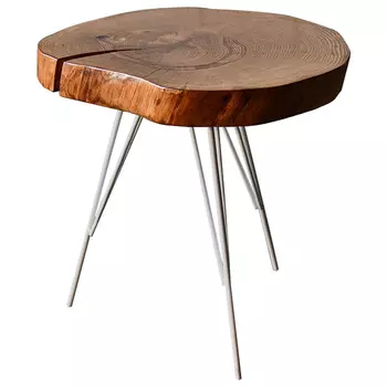 Кофейный стол Edmonds Industrial Metal Rust Coffee Table