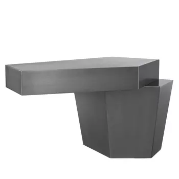 Кофейный стол Eichholtz Coffee Table Calabasas Low Brushed iron